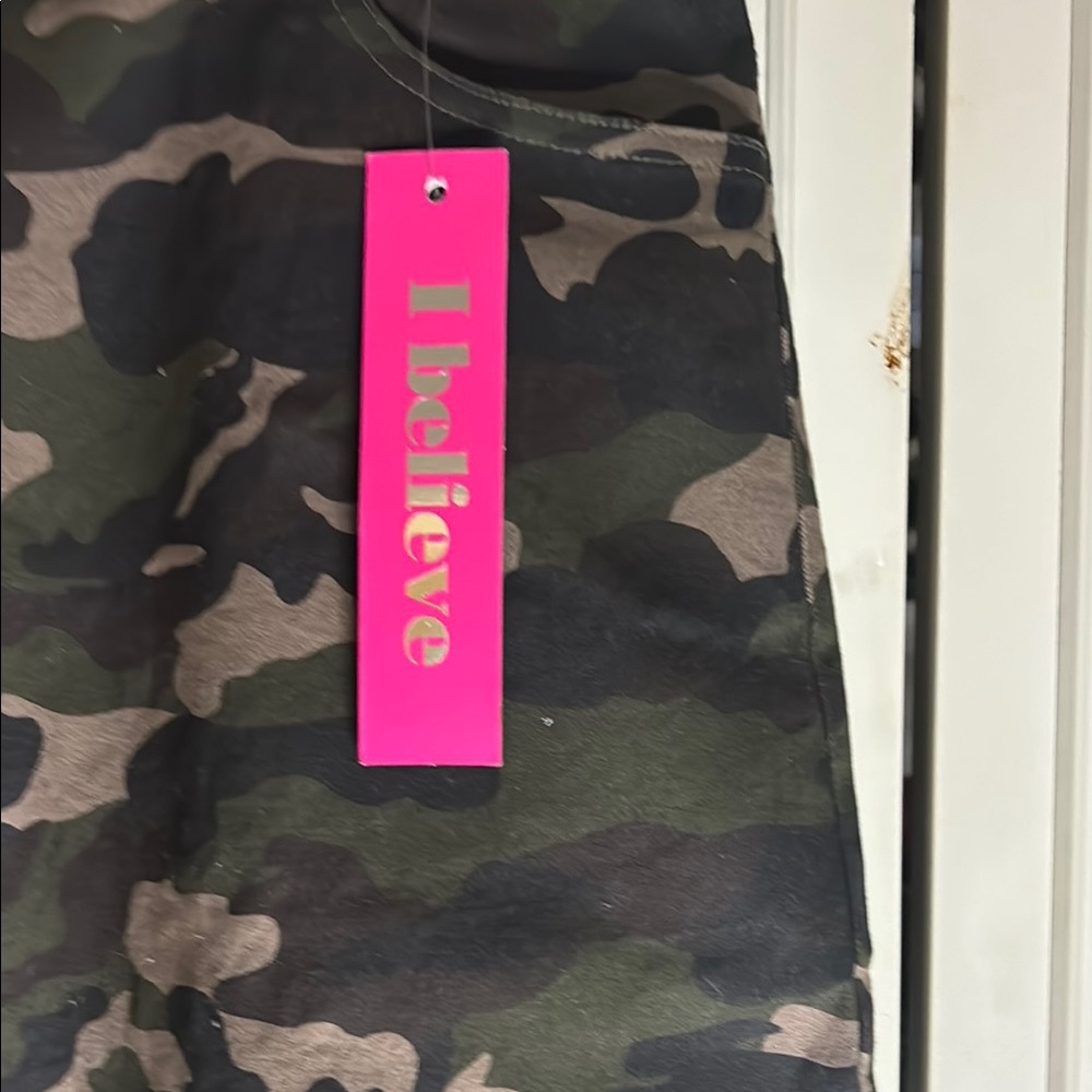 Camouflage Print Pants